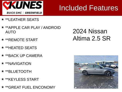 2024 Nissan Altima SR FWD