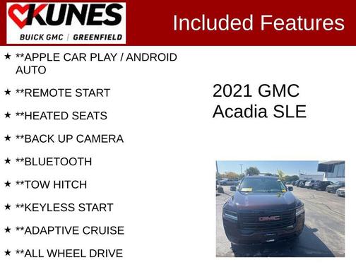 2021 GMC Acadia AWD SLE