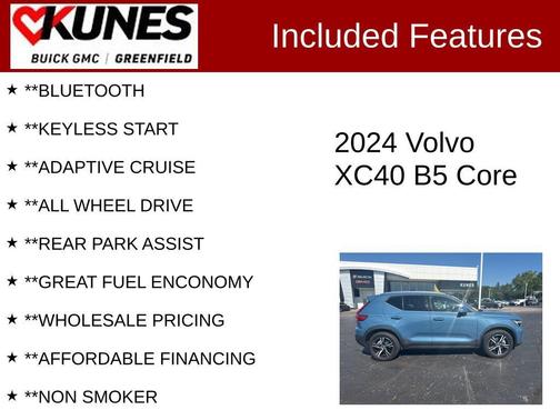 2024 Volvo XC40 B5 Core