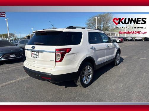 White Platinum 2013 Ford Explorer Limited