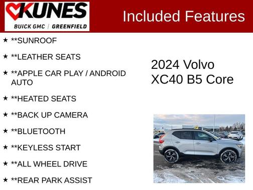 2024 Volvo XC40 B5 Core