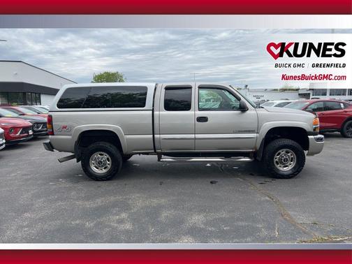 Silver Birch Metallic 2005 GMC Sierra 2500 SLE H/D Extended Cab