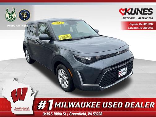 Gravity Gray 2024 Kia Soul LX