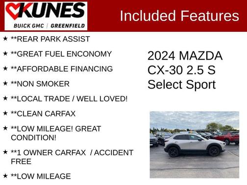 2024 Mazda CX-30 2.5 S Select Sport