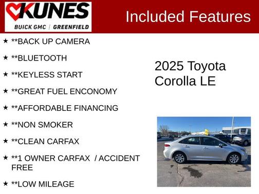 2025 Toyota Corolla LE