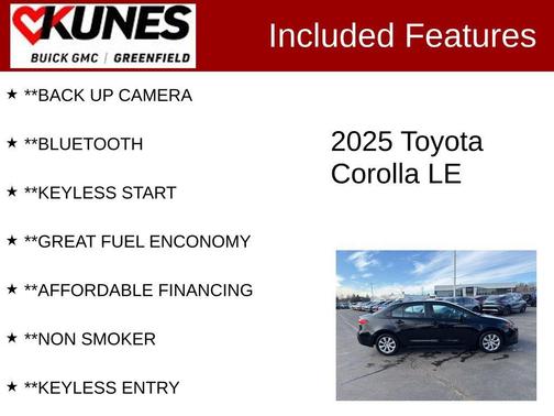 2025 Toyota Corolla LE