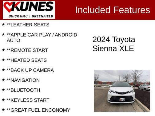 2024 Toyota Sienna XLE