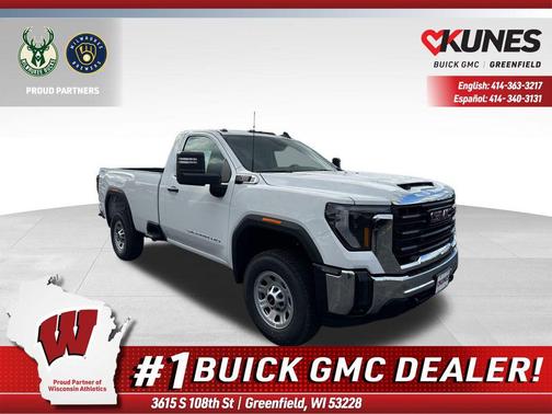 Summit White 2025 GMC Sierra 3500 Base