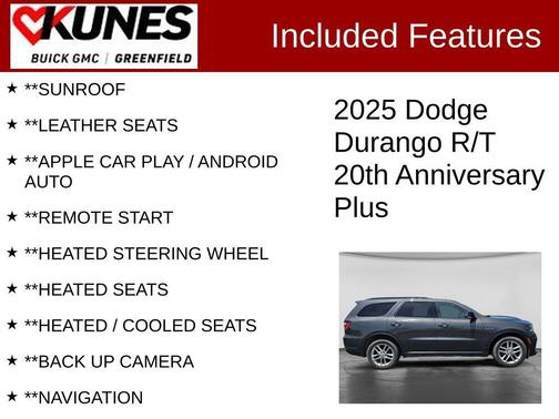 Grey 2025 Dodge Durango R/T