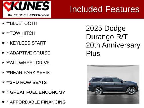 Grey 2025 Dodge Durango R/T
