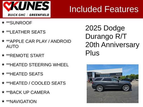 Grey 2025 Dodge Durango R/T