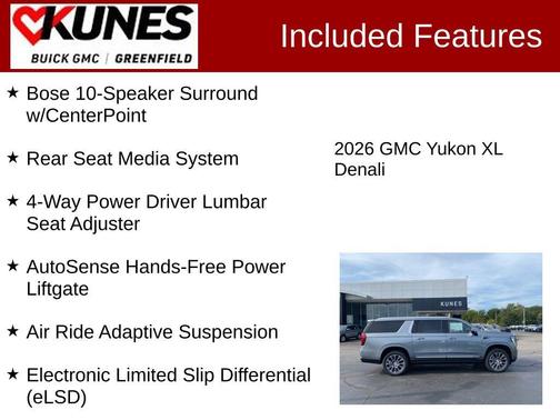 2026 GMC Yukon XL Denali