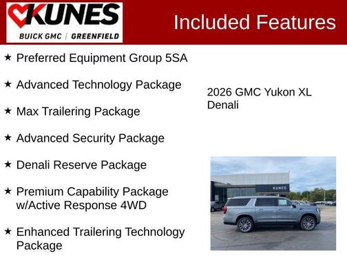 2026 GMC Yukon XL Denali