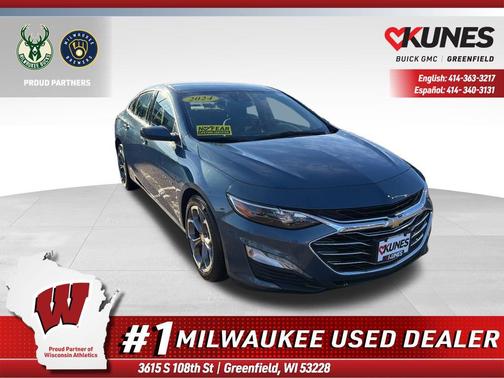 Lakeshore Blue Metallic 2024 Chevrolet Malibu FWD 1LT