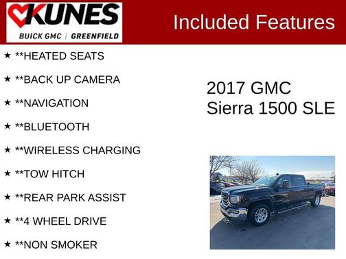 2017 GMC Sierra 1500 SLE