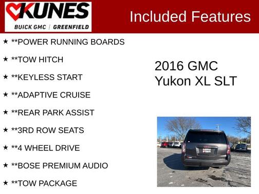 2016 GMC Yukon XL SLT