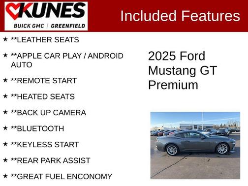 2025 Ford Mustang GT Premium