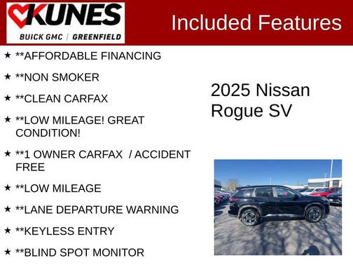 2025 Nissan Rogue SV