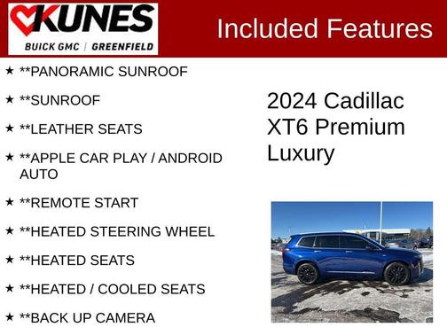 2024 Cadillac XT6 Premium Luxury AWD