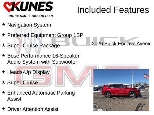 2026 Buick Enclave Avenir