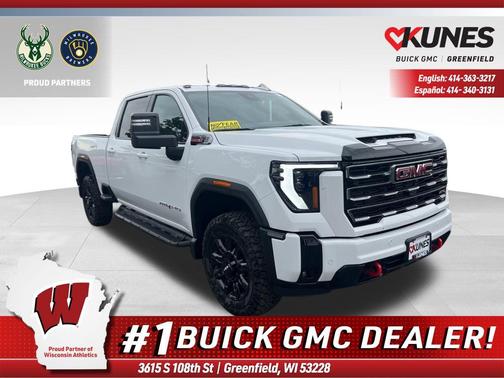 Summit White 2026 GMC Sierra 2500 AT4