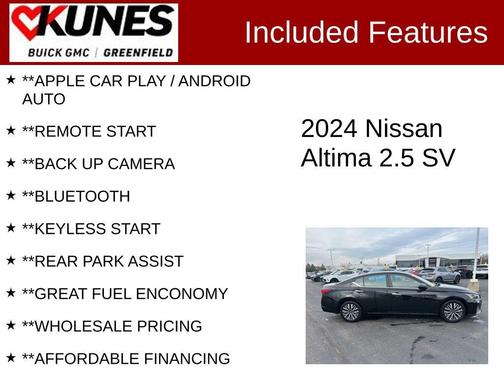 2024 Nissan Altima 2.5 SV