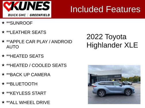2022 Toyota Highlander XLE