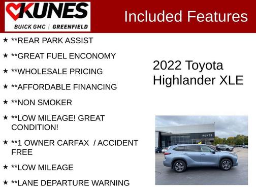 2022 Toyota Highlander XLE