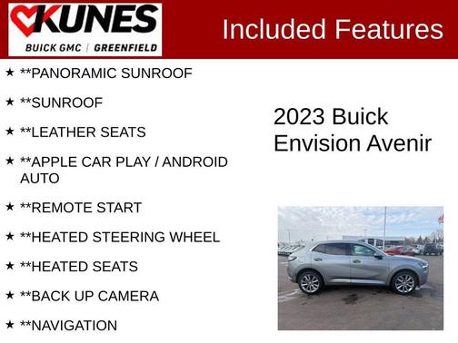 2023 Buick Envision Avenir AWD