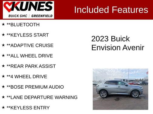 2023 Buick Envision Avenir AWD