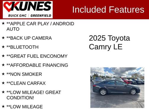 2025 Toyota Camry LE