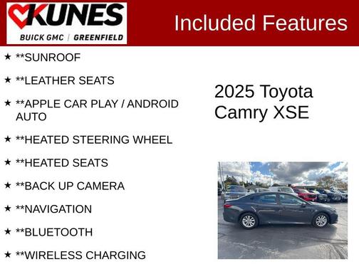 2025 Toyota Camry XSE