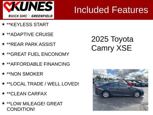 2025 Toyota Camry XSE