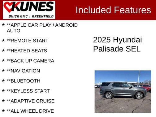 Steel Graphite 2025 Hyundai PALISADE SEL