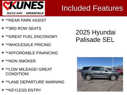Steel Graphite 2025 Hyundai PALISADE SEL