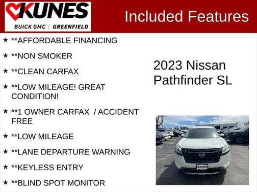 2023 Nissan Pathfinder SL FWD