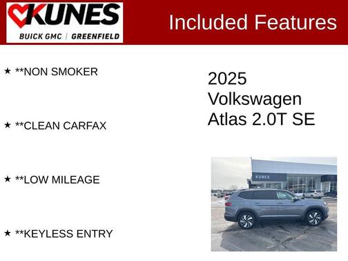 2025 Volkswagen Atlas 2.0T SE w/Technology