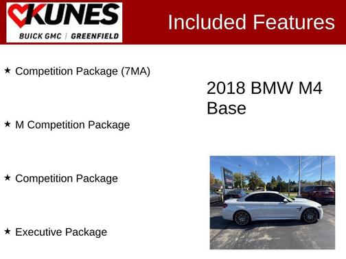 2018 BMW M4 Base