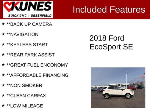 2018 Ford EcoSport SE