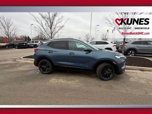 Ocean Blue Metallic 2026 Buick Encore GX Sport Touring
