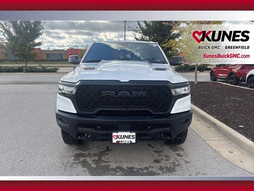 Bright White Clearcoat 2025 RAM 1500 Rebel