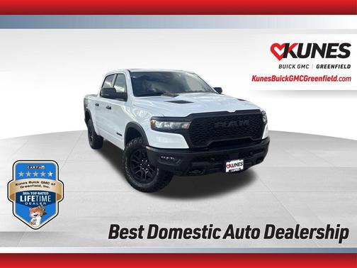 Bright White Clearcoat 2025 RAM 1500 Rebel