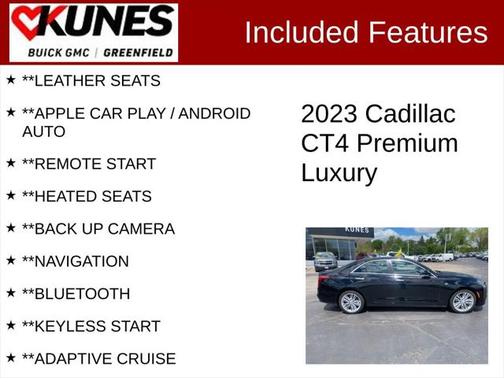 2023 Cadillac CT4 Premium Luxury