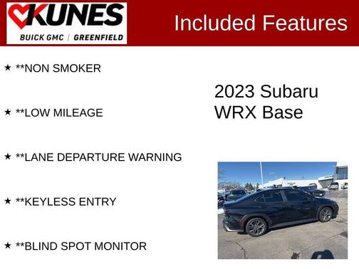 2023 Subaru WRX Base