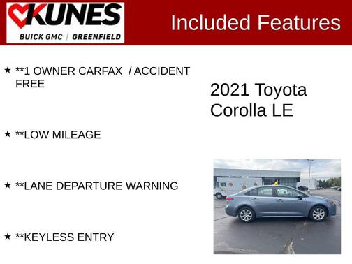 2021 Toyota Corolla LE