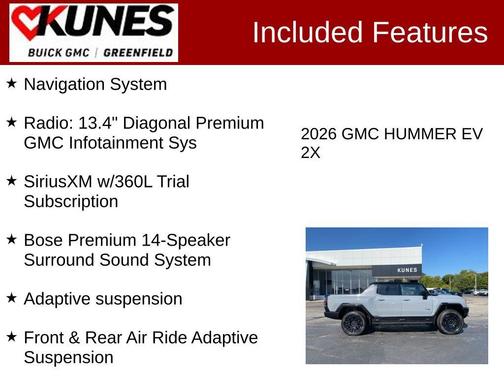 2026 GMC HUMMER EV Pickup 2X