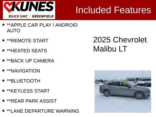 2025 Chevrolet Malibu FWD 1LT