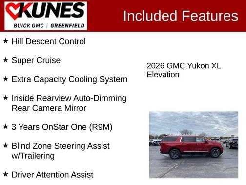 2026 GMC Yukon XL 4WD Elevation