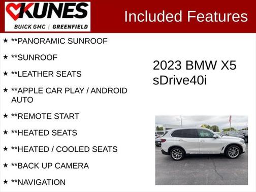 2023 BMW X5 sDrive40i