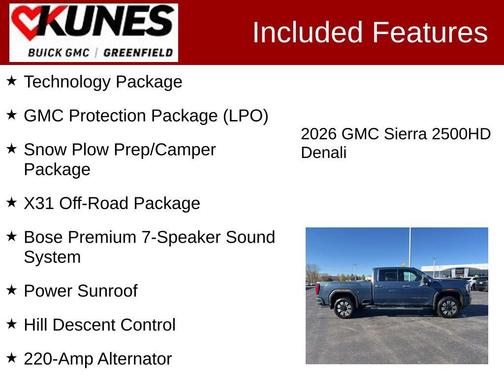 2026 GMC Sierra 2500 Denali